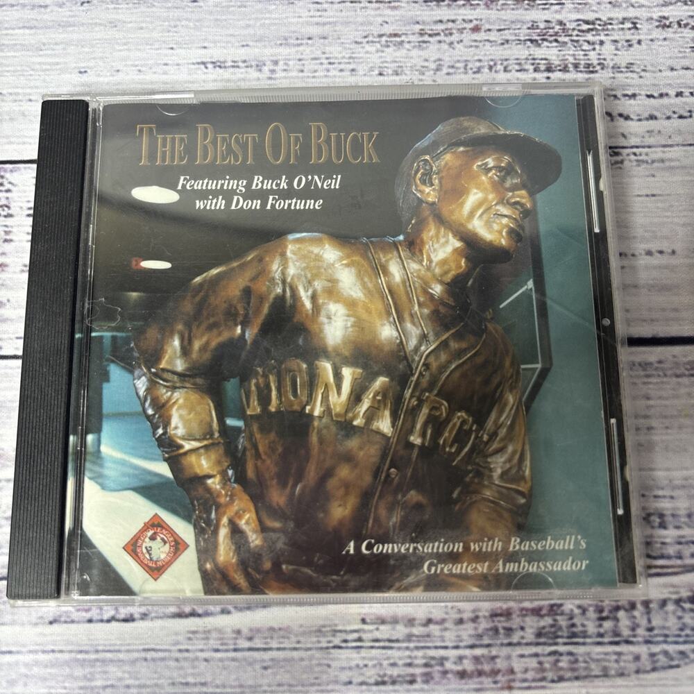 The Best of Buck O'Neil Don Fortune CD Negro Leagues Baseball Museum History
